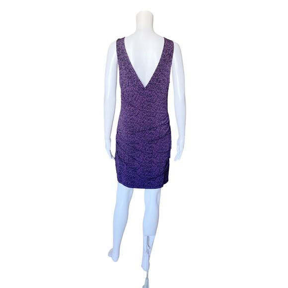 BCBGeneration Womens Size Medium Sleeveless Pleated Cocktail Tank Sheath Dress - Picture 4 of 9